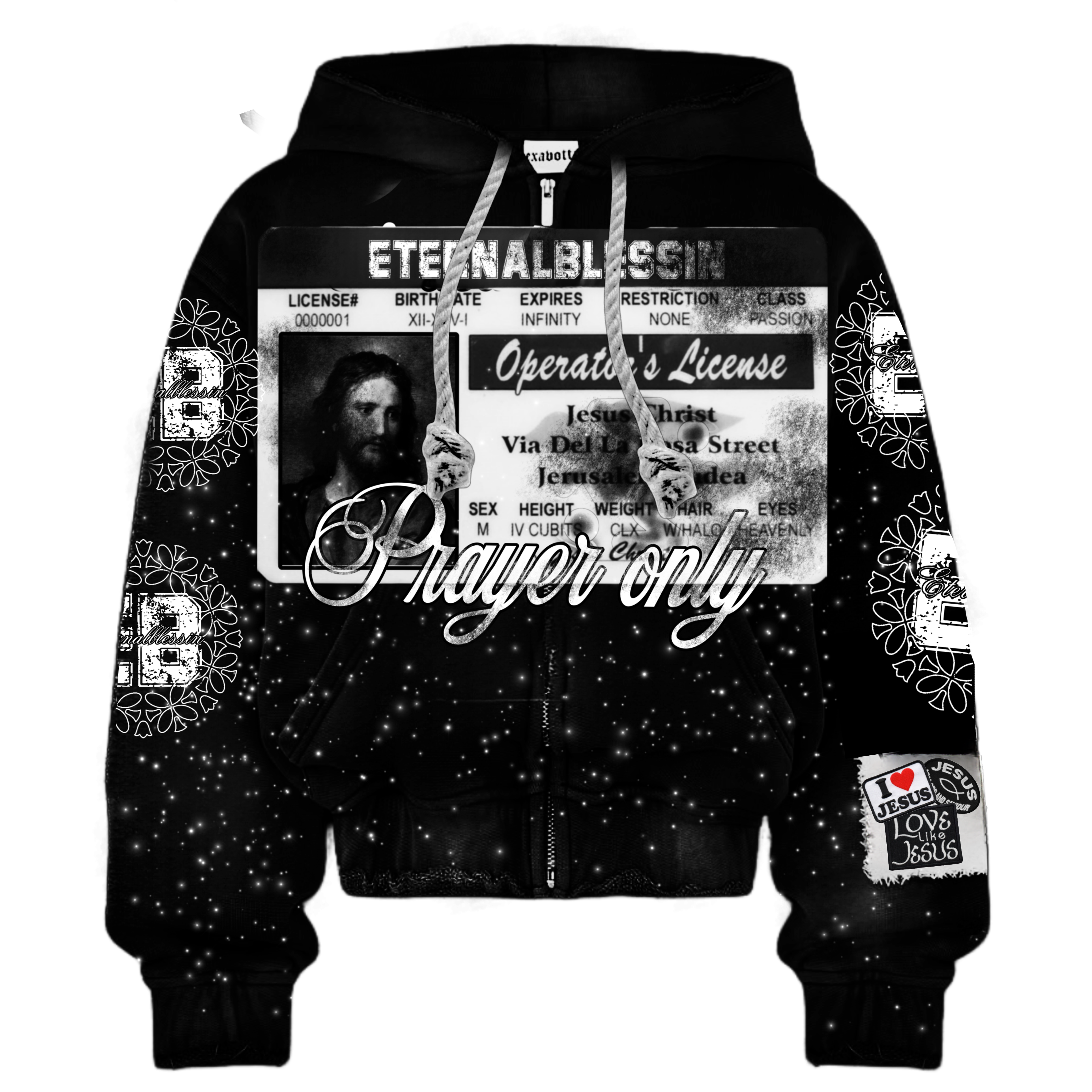 EternalBlessin “Faith Collection ”Men set Hoodie